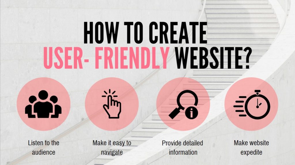 How to create a user-friendly website